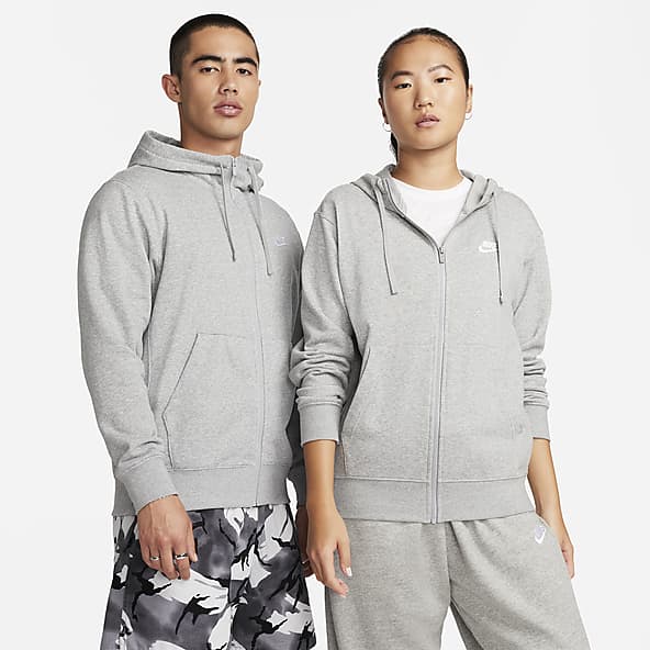 Nike フルジップ グレー パーカー NIKE クラブ フルジップパーカー グレー 新品未使用 - メルカリ